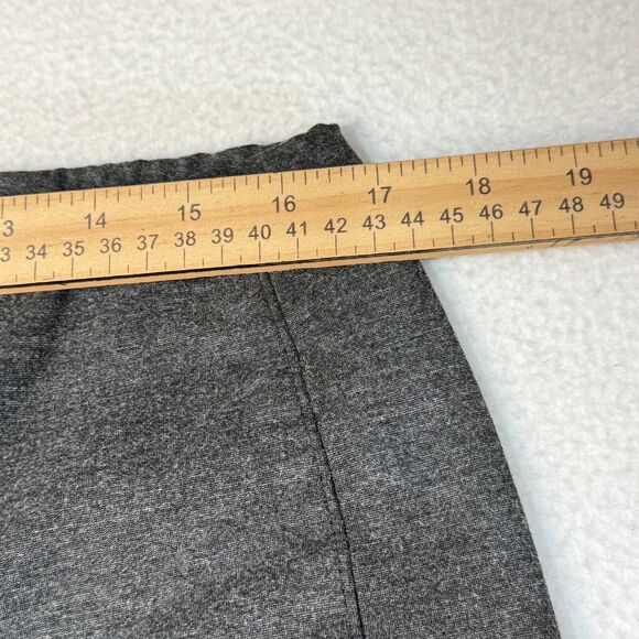 J.Jill Pants Womens Large Grey Ponte Slim Leg Stretch Rayon Blend Slacks Career - Picture 3 of 7